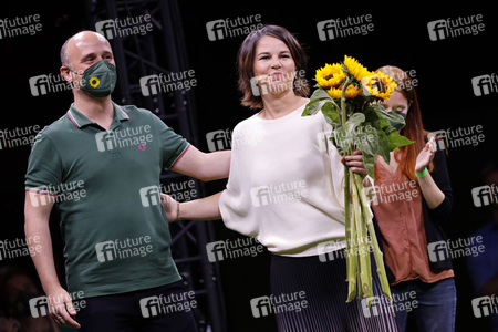 Bündnis 90/Die Grünen-Wahlkampfveranstaltung mit Annalena Baerbock in Köln