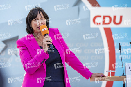 CDU-Wahlkampfveranstaltung mit Armin Laschet in Erfurt