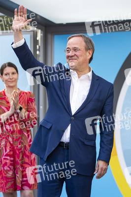 CDU-Wahlkampfveranstaltung mit Armin Laschet in Erfurt