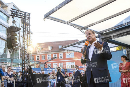 CDU-Wahlkampfveranstaltung mit Armin Laschet in Erfurt