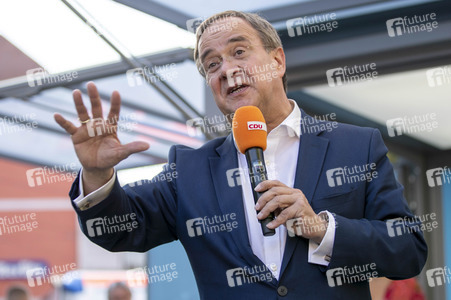 CDU-Wahlkampfveranstaltung mit Armin Laschet in Erfurt