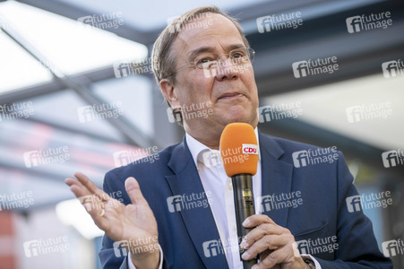 CDU-Wahlkampfveranstaltung mit Armin Laschet in Erfurt