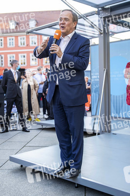 CDU-Wahlkampfveranstaltung mit Armin Laschet in Erfurt