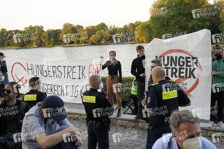 Olaf Scholz und Franziska Giffey beim Zukunftsgespräch in Berlin
