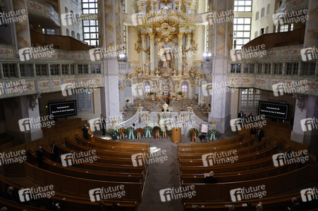 Trauerstaatsakt zu Ehren von Kurt Biedenkopf in Dresden
