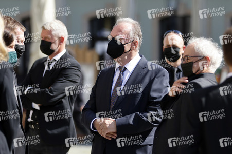 Trauerstaatsakt zu Ehren von Kurt Biedenkopf in Dresden