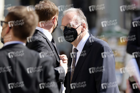 Trauerstaatsakt zu Ehren von Kurt Biedenkopf in Dresden