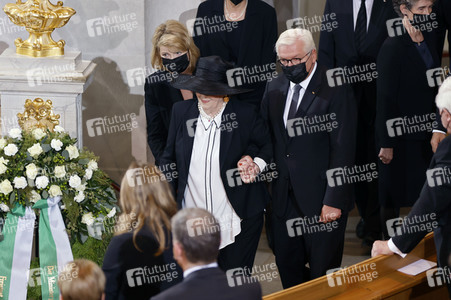 Trauerstaatsakt zu Ehren von Kurt Biedenkopf in Dresden