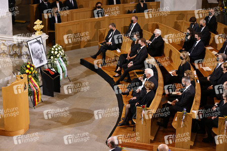 Trauerstaatsakt zu Ehren von Kurt Biedenkopf in Dresden