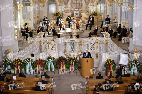 Trauerstaatsakt zu Ehren von Kurt Biedenkopf in Dresden