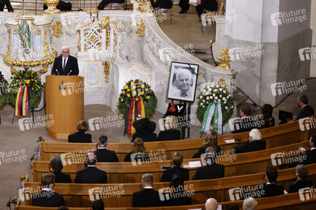 Trauerstaatsakt zu Ehren von Kurt Biedenkopf in Dresden