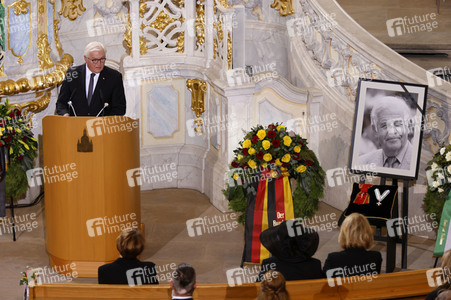 Trauerstaatsakt zu Ehren von Kurt Biedenkopf in Dresden