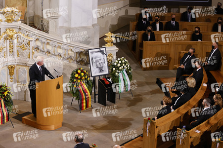 Trauerstaatsakt zu Ehren von Kurt Biedenkopf in Dresden