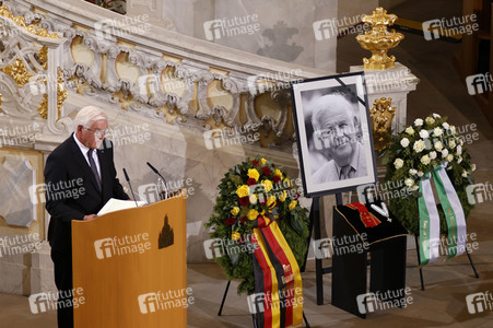 Trauerstaatsakt zu Ehren von Kurt Biedenkopf in Dresden