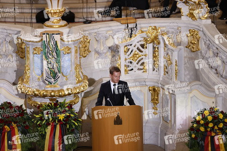 Trauerstaatsakt zu Ehren von Kurt Biedenkopf in Dresden