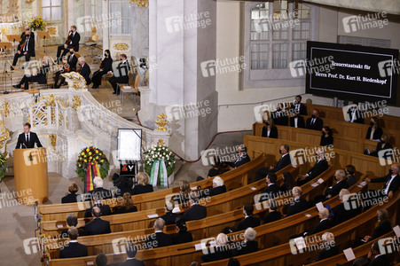 Trauerstaatsakt zu Ehren von Kurt Biedenkopf in Dresden