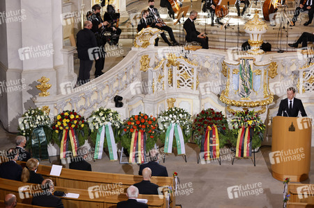 Trauerstaatsakt zu Ehren von Kurt Biedenkopf in Dresden