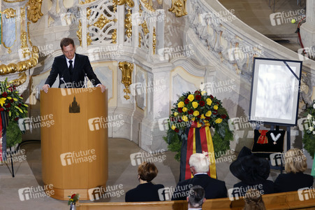 Trauerstaatsakt zu Ehren von Kurt Biedenkopf in Dresden