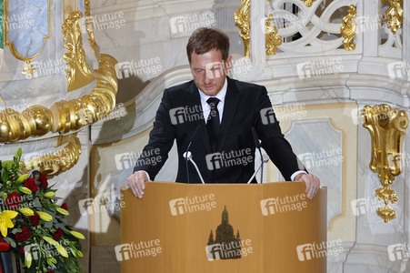 Trauerstaatsakt zu Ehren von Kurt Biedenkopf in Dresden