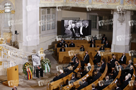 Trauerstaatsakt zu Ehren von Kurt Biedenkopf in Dresden