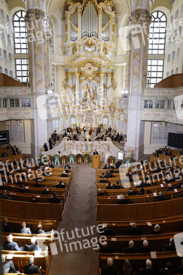 Trauerstaatsakt zu Ehren von Kurt Biedenkopf in Dresden