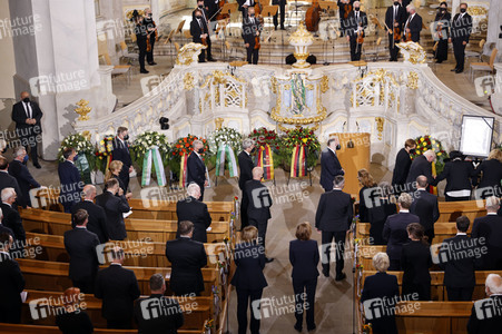Trauerstaatsakt zu Ehren von Kurt Biedenkopf in Dresden