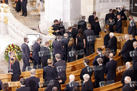 Trauerstaatsakt zu Ehren von Kurt Biedenkopf in Dresden