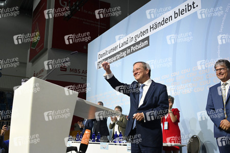 Armin Laschet beim 36. Parteitag der CDU Brandenburg in Potsdam