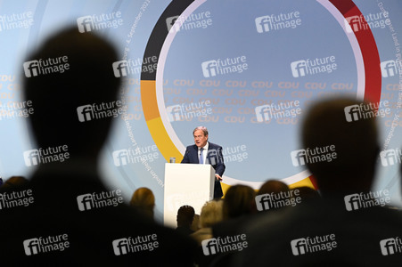 Armin Laschet beim 36. Parteitag der CDU Brandenburg in Potsdam