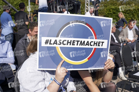 Wahlkampfarena der Jungen Union in Hannover