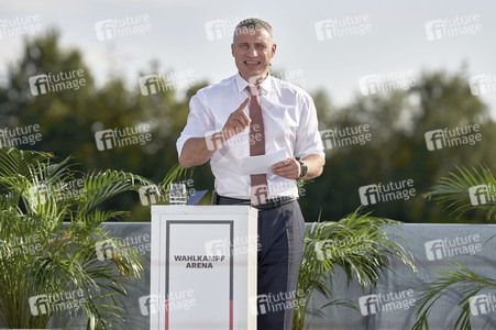 Wahlkampfarena der Jungen Union in Hannover