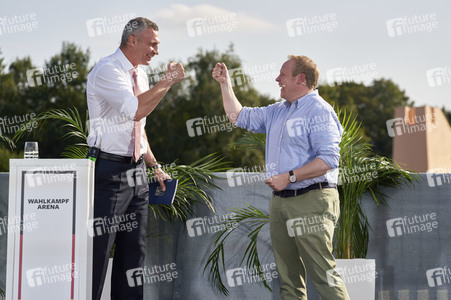 Wahlkampfarena der Jungen Union in Hannover