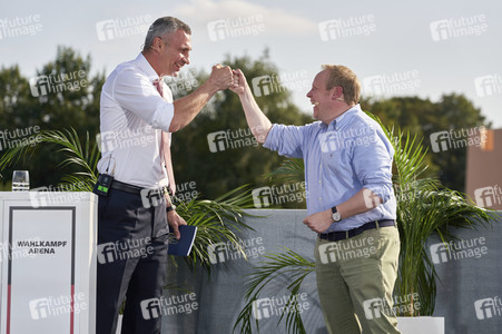 Wahlkampfarena der Jungen Union in Hannover