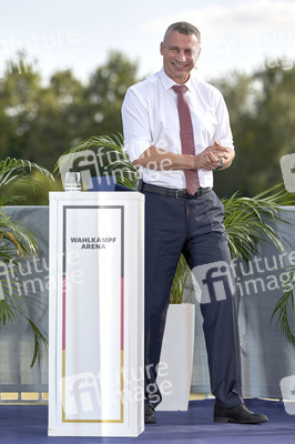 Wahlkampfarena der Jungen Union in Hannover