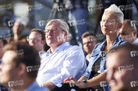 Wahlkampfarena der Jungen Union in Hannover