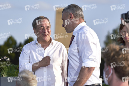 Wahlkampfarena der Jungen Union in Hannover