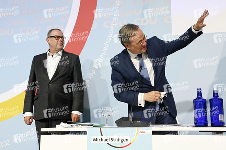 Armin Laschet beim 36. Parteitag der CDU Brandenburg in Potsdam