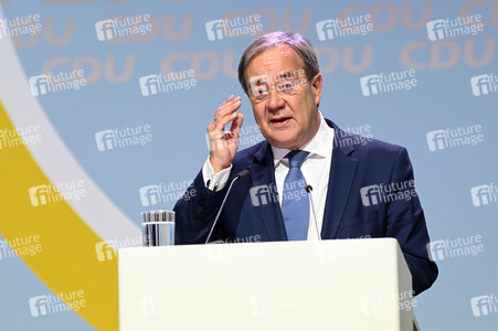 Armin Laschet beim 36. Parteitag der CDU Brandenburg in Potsdam