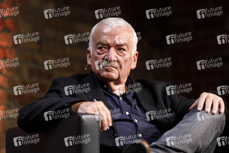 Sam Ginn und Hans Ulrich Gumbrecht auf der phil.cologne 2021 in Köln