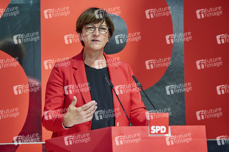Pressekonferenz der SPD in Berlin