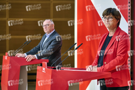Pressekonferenz der SPD in Berlin