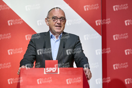 Pressekonferenz der SPD in Berlin