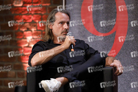 Jens Söring und Richard David Precht auf der phil.cologne 2021 in Köln