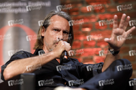 Jens Söring und Richard David Precht auf der phil.cologne 2021 in Köln