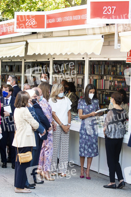 Königin Letitzia bei der Eröffnung der Buchmesse in Madrid