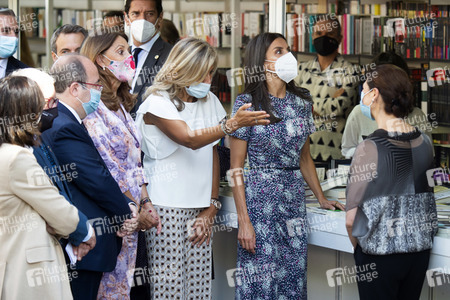 Königin Letitzia bei der Eröffnung der Buchmesse in Madrid