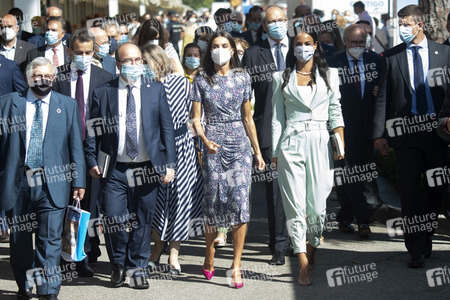 Königin Letitzia bei der Eröffnung der Buchmesse in Madrid