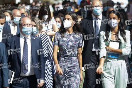 Königin Letitzia bei der Eröffnung der Buchmesse in Madrid