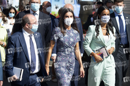 Königin Letitzia bei der Eröffnung der Buchmesse in Madrid