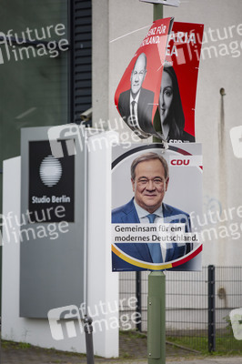 Triell - Dreikampf ums Kanzleramt in Berlin